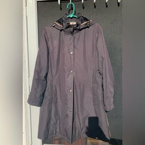 🖤Awesome condition, Black Burberry light weight jacket, 3/4 length, large🖤